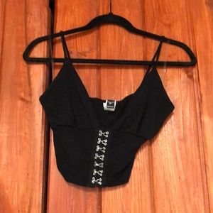 Windsor Blaxk Crop Top